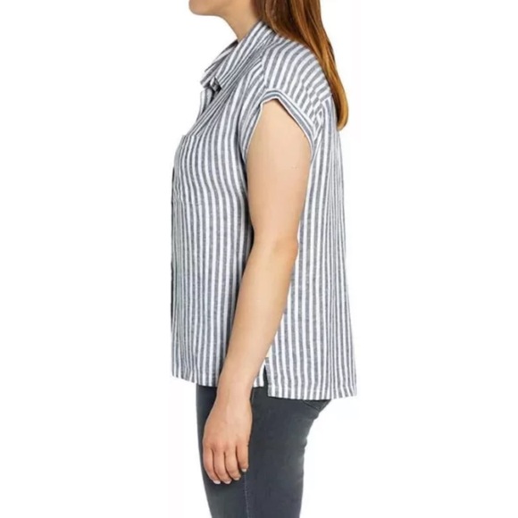 Orvis Top NWT Linen Blend Button Up Size XXL - Picture 13 of 15